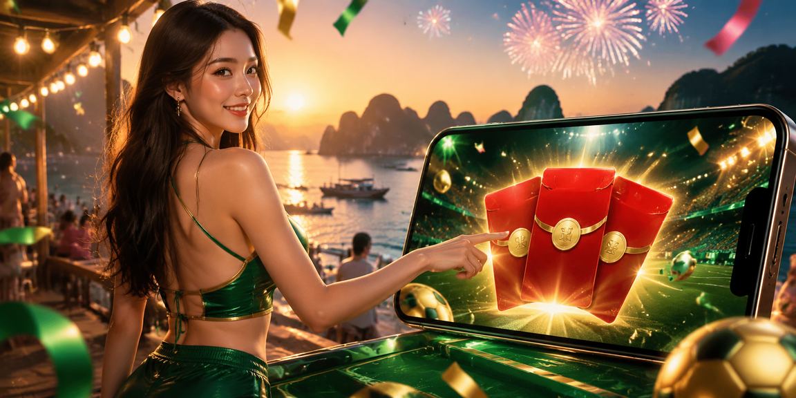 Khách hàng tham gia cá cược thể thao tại lễ hội Hạ Long
